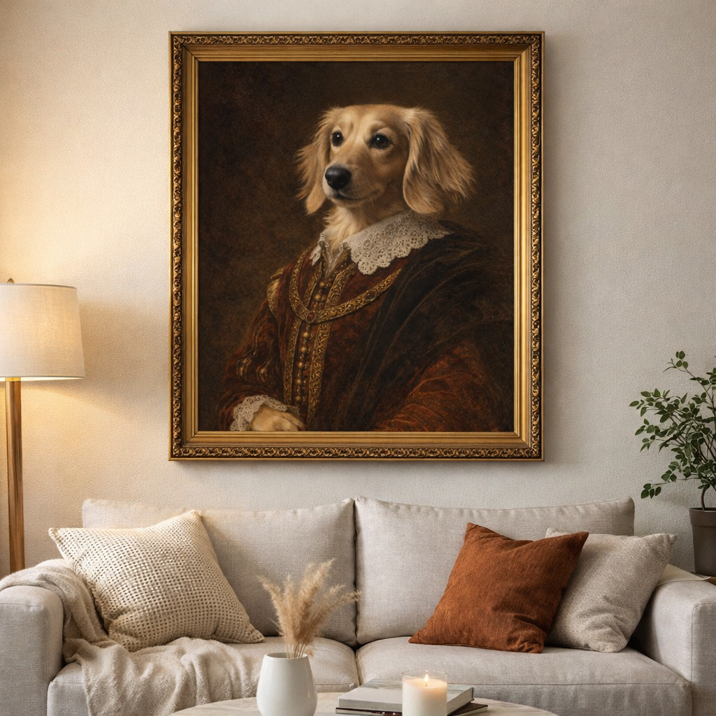 Vintage Custom Portrait (Unframed)