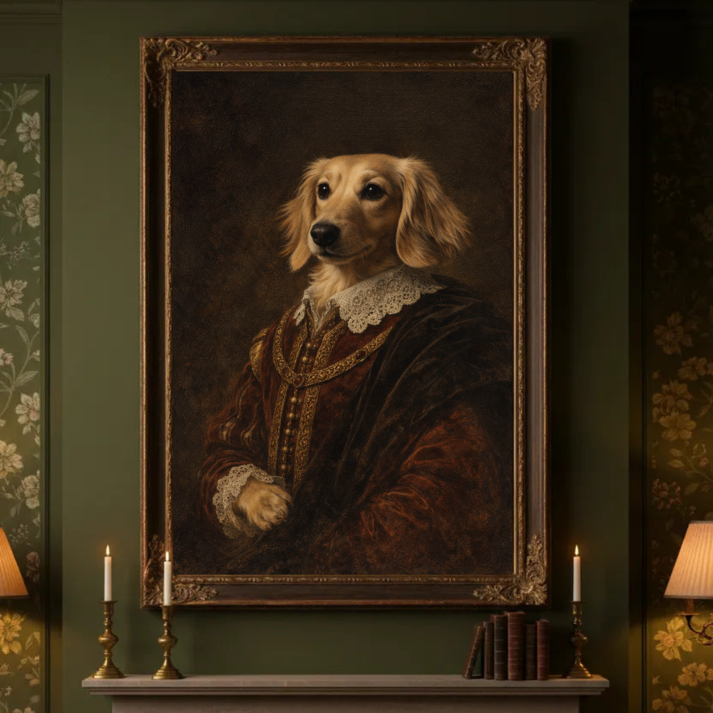 Vintage Custom Portrait (Unframed)