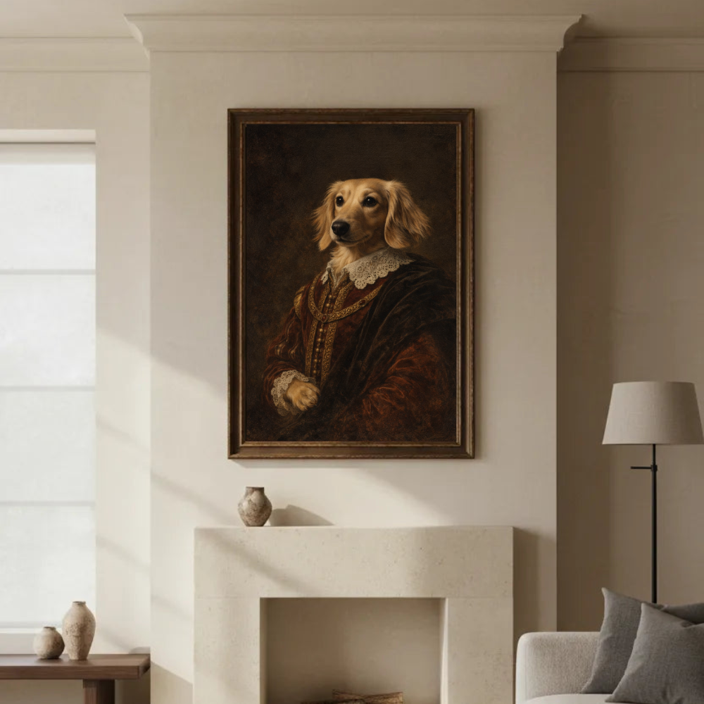 Vintage Custom Portrait (Unframed)